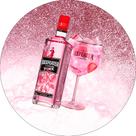 Painel De Festa Redondo 1,50x1,50 - Boteco Rosa Pink 008