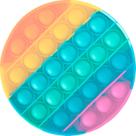 Painel De Festa Redondo 1,50x1,50 - Brinquedo Pop It Candy Color 002