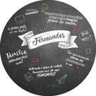 Painel De Festa Redondo 1,50x1,50 - Formatura Chalkboard 003