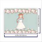 Painel de Festa Retangular Anne with an E Diversas Medidas - Fera Print