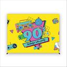 Painel de Festa Retangular Anos 90 5,00x2,50 metros - Fera Print