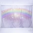 Painel de Festa Retangular Arco Iris de 5,00x2,50m - Fera Print