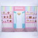 Painel de Festa Retangular Confeitaria de 5,00x3,00m - Fera Print