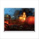 Painel de Festa Retangular Halloween 5,00x2,50 Metros - Fera Print
