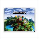 Painel de Festa Retangular Mine Blocos 5,00x2,50 Metros Fera Print
