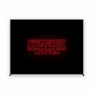 Painel de Festa Retangular Stranger Things Diversas Medidas - Fera Print