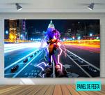 Painel de festa Sonic