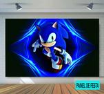 Painel de festa tema Sonic