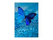Painel De Festa Vertical 1,50 x 2,20 - Borboleta Efeito Glitter Azul 027 Painel De Festa Vertical 1,50 x 2,20 - Borboleta Efeito Glitter Azul 027