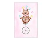 Painel De Festa Vertical 1,50 x 2,20 - Circo Urso 045