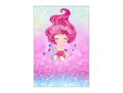 Painel De Festa Vertical 1,50 x 2,20 - Efeito Glitter Sereia Corais 007 Painel De Festa Vertical 1,50 x 2,20 - Efeito Glitter Sereia Corais 007