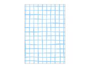 Painel De Festa Vertical 1,50 x 2,20 - Estampa Grid Quadriculado Azul Claro 066