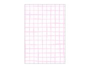 Painel De Festa Vertical 1,50 x 2,20 - Estampa Grid Quadriculado Rosa Suave 076