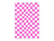 Painel De Festa Vertical 1,50 x 2,20 - Estampa Quadriculado Retrô Pink 075