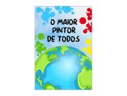 Painel De Festa Vertical 1,50 x 2,20 - Jesus Maior Pintor do Mundo 005