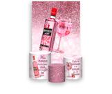 Painel De Festa Vertical 1,50 x 2,20 + Trio De Capas Cilindro - Boteco Garrafa de Bebida Pink 002