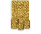 Painel De Festa Vertical 1,50 x 2,20 + Trio De Capas Cilindro - Lantejoulas Disco Mirror Dourado 029