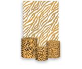 Painel De Festa Vertical 1,50 x 2,20 + Trio De Capas Cilindro -Pele de Animal Print Bege 009 Painel De Festa Vertical 1,50 x 2,20 + Trio De Capas Cilindro -Pele de Animal Print Bege 009