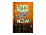 Painel De Festa Vertical 1,50 x 2,20 - Video-Game Controle 015