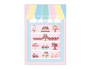 Painel De Festa Vertical 1,50 x 2,20 - Vitrine Confeitaria Rosa 005 Painel De Festa Vertical 1,50 x 2,20 - Vitrine Confeitaria Rosa 005