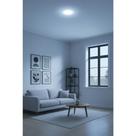 Painel De Led 18w Redondo Embutir 6500k Alumínio Branco