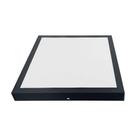 Painel De Led Blumenau Backlight Quadrado De Sobrepor 32w Bivolt Preto 6500k Luz Branca