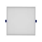 Painel de Led Blumenau Frameless Quadrado Sobrepor/Embutir 17W Bivolt 3000K Luz Amarela