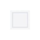 Painel De Led Embutir Stella Deep Quadrado 16x16cm Recuado 12w Branco - 5000k - Luz Neutra