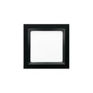 Painel De Led Embutir Stella Deep Quadrado 16x16cm Recuado 12w Preto - 4000k - Luz Neutra