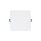Painel De Led Embutir Stella Edge Quadrado 17x17cm 8w Branco - 3000k - Luz Amarela