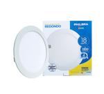 painel de led redondo embutir 18 wats 6500k