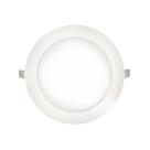 Painel de Led Redondo Embutir Branco Frio Bivolt 12W 6K - OuroLux