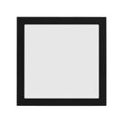 Painel de Led Save Energy Quadrado de Sobrepor 36W Bivolt Jet Black