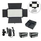 Painel de LED Soleste U800+ 50w com Fonte+2 F970+Carregador