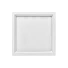 Painel De Led Stella Quadrado Deep De Embutir Recuado 22w Bivolt Branco 3000k Luz Amarela