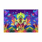 Painel de Lona Carnaval Festa e Folia Mulata - 100x070cm