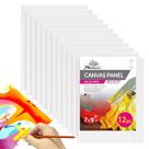 Painel de lona PHOENIX 7x9", pacote com 12 unidades, 100% algodão, sem ácido