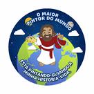 Painel de Lona Redondo Religioso Deus o Maior Pintor do Mundo Planeta Terra Painel de Lona Redondo Religioso Deus o Maior Pintor do Mundo Planeta Terra