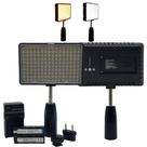 Painel de luz de led soleste TL-160 completo com acessórios Painel de luz de led soleste TL-160 completo com acessórios