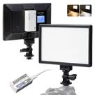 Painel de luz de vídeo LED VILTROX L116T 15W 3300K-5600K com NP-F550