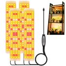 Painel De Luz LED Regulável De Espectro Completo Com Timer Para Cultivo De Plantas Internas Sob O