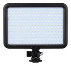 Painel de luz led Triopo Profissional TTV204 cor brancaquente e brancafrio com estrutura Preto