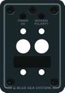 Painel de montagem em branco duplo Blue Sea Systems 8173 A-Series