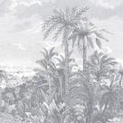 Painel de Parede Capri Folhagem Branco 190613302