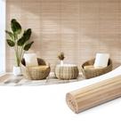 Painel de parede de bambu Art3d 30x244 cm Decoração de interiores carbonizada