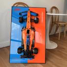 Painel de parede iLuane para Lego 42141 Technic McLaren F1 2022