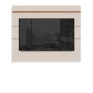 Painel De Parede Para Tv Até 65 Polegadas Off White Freijó