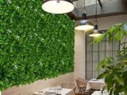 Painel de Plantas Vertical Artificial 2m² Decoração Premium para Ambientes Modernos Placas Decorativas - DE0425