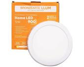 Painel de Sobrepor Home LED Redondo 12W 6500K Bivolt Llum Bronzearte