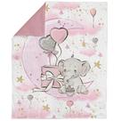 Painel de Tecido UNIQUE Pink Elephant 74x99cm - 100% Algodão Acetinado Painel de Tecido UNIQUE Pink Elephant 74x99cm - 100% Algodão Acetinado